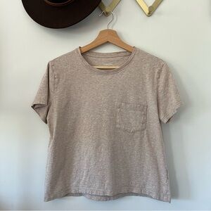 Everlane Organic Cotton Box-Cut Pocket Tee